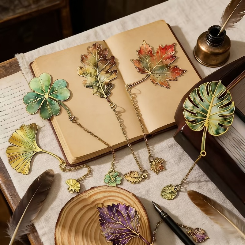 1 adet Vintage yaprak kitap ay - Dried Flower Bookmark incelemesi ve fiyatı