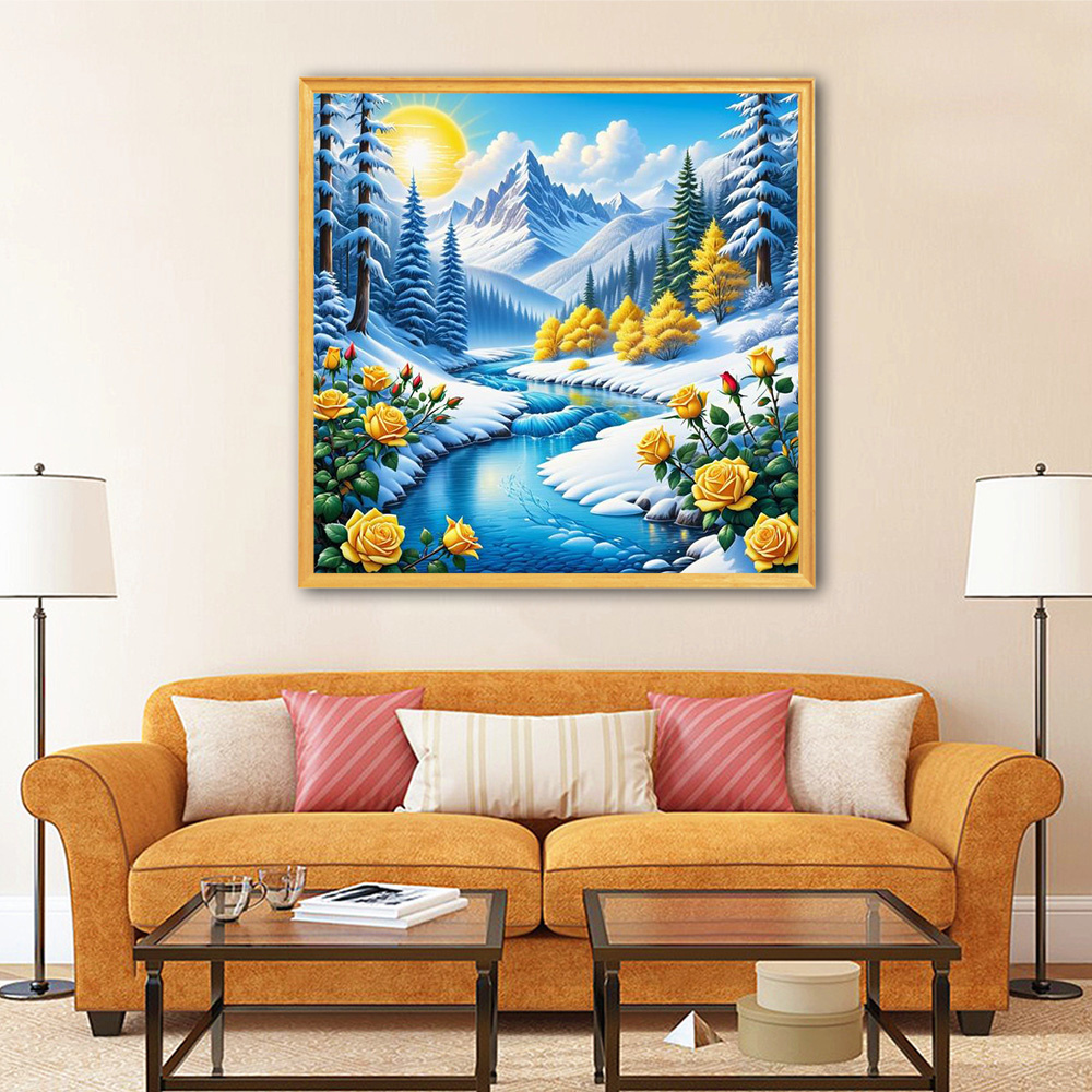 Evershine Nehri Elmas Boyama M - Photo Mosaic Print incelemesi ve fiyatı
